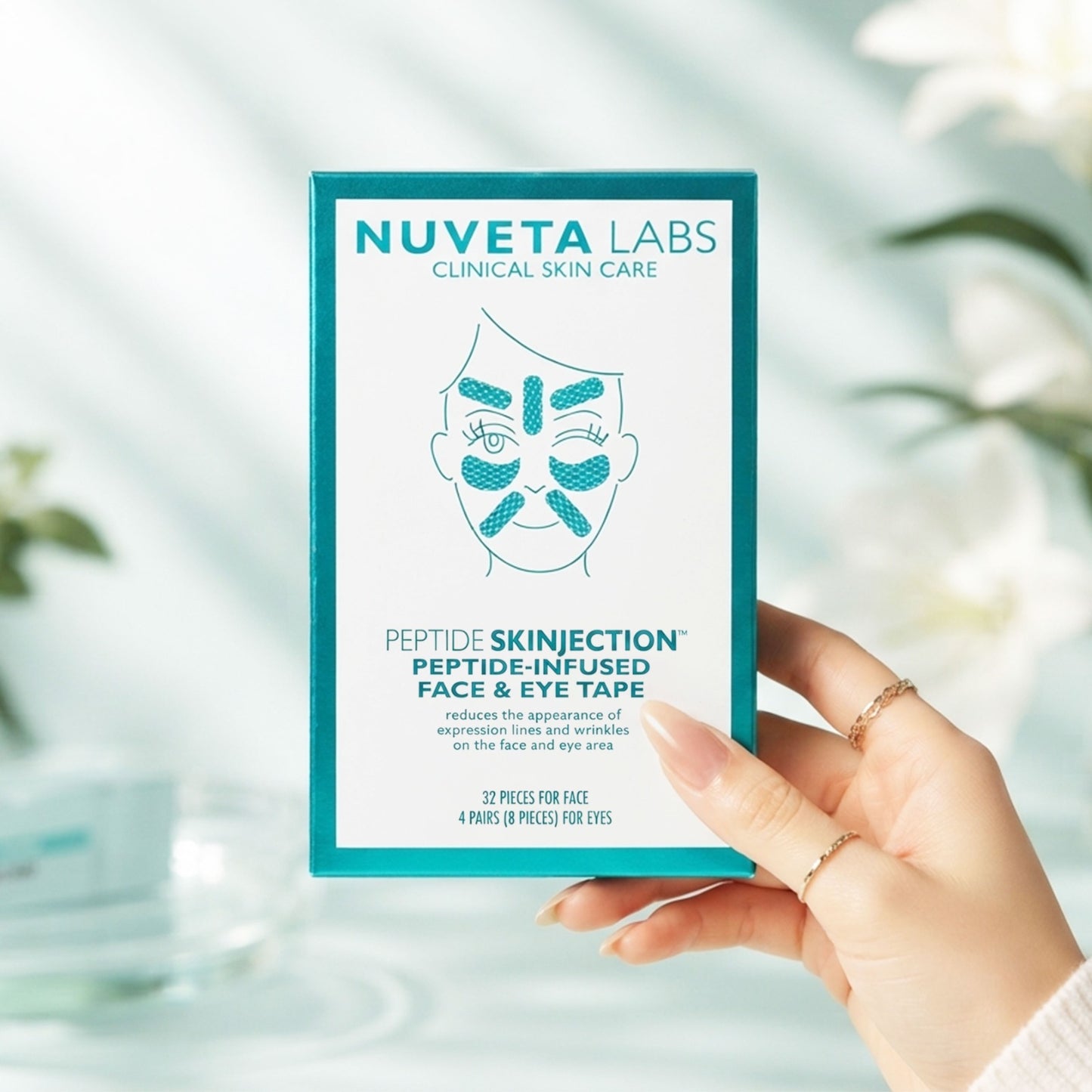 Peptide Skinjection™ Peptide-Infused Face & Eye Tape