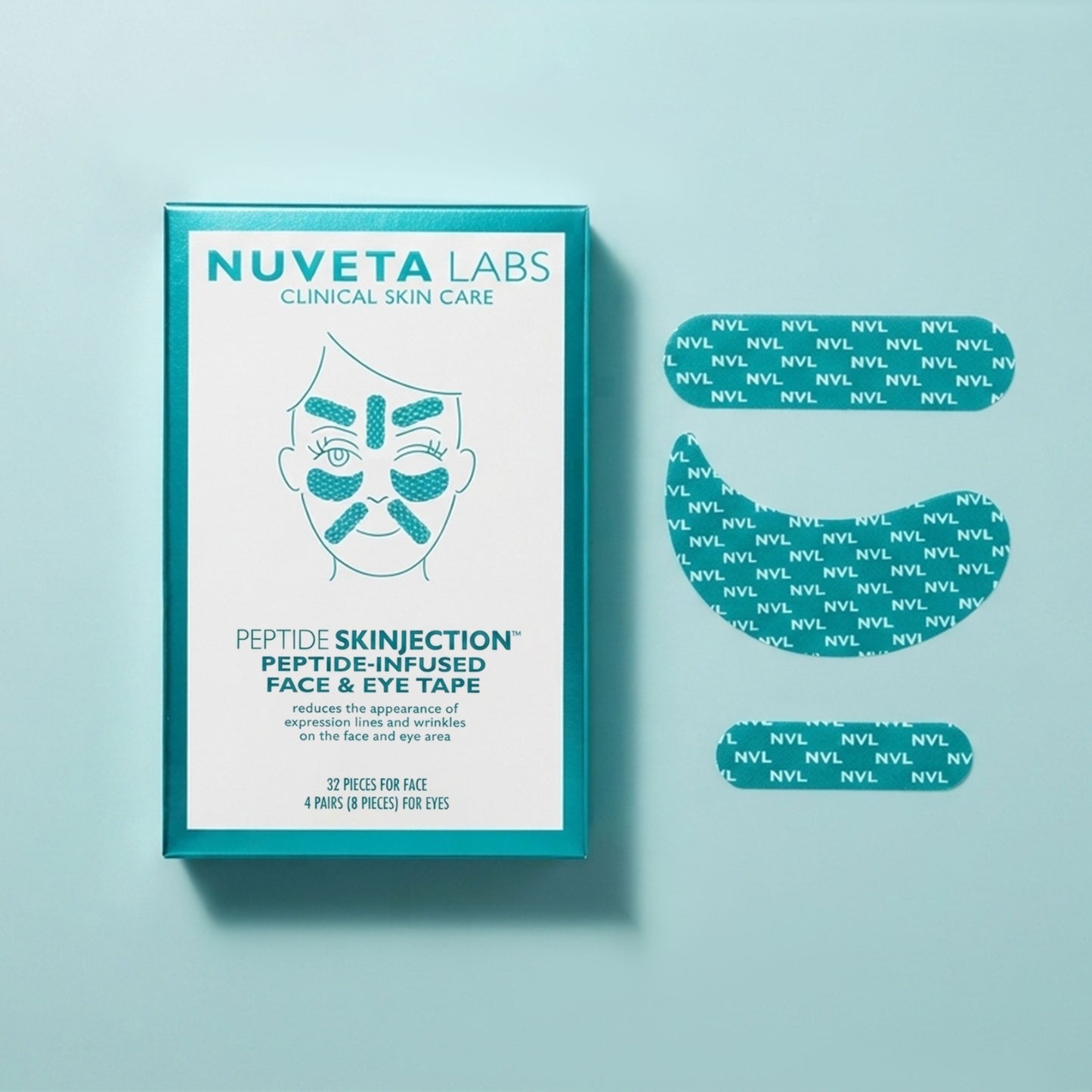 Peptide Skinjection™ Peptide-Infused Face & Eye Tape