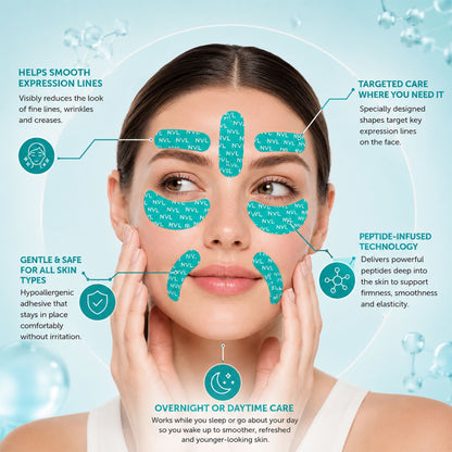 Peptide Skinjection™ Peptide-Infused Face & Eye Tape